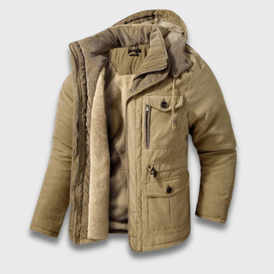 Matteo | Warme Schneejacke mit Fleecefutter