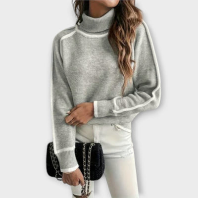 Linda | Eleganter Rollkragenpullover