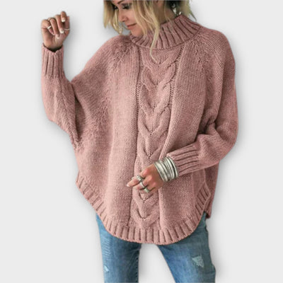 Talia | Strickpullover mit Zopfmuster