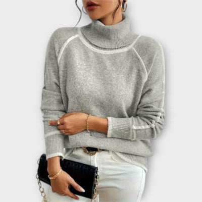 Linda | Eleganter Rollkragenpullover