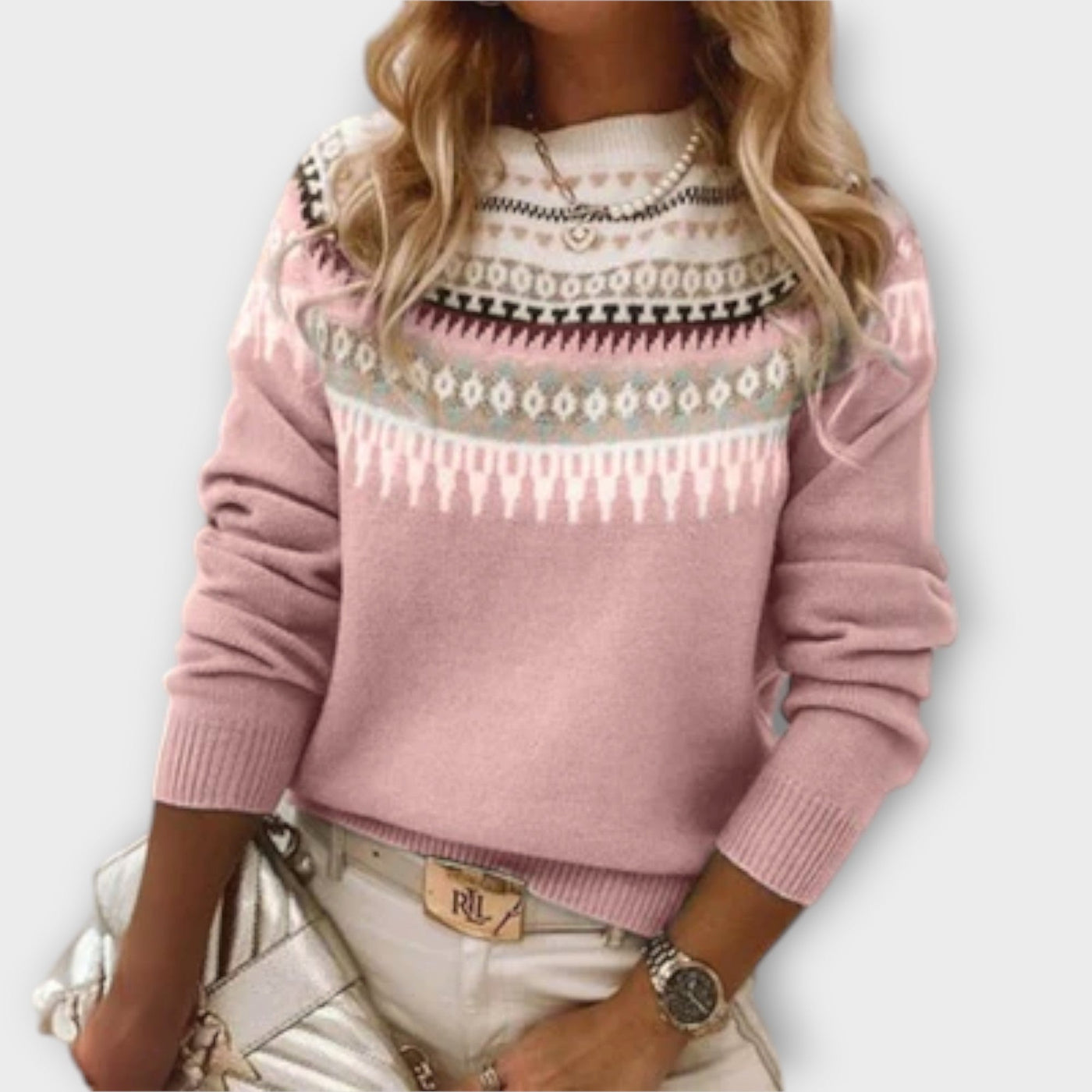 Mila | Eleganter Strickpullover für jede Gelegenheit