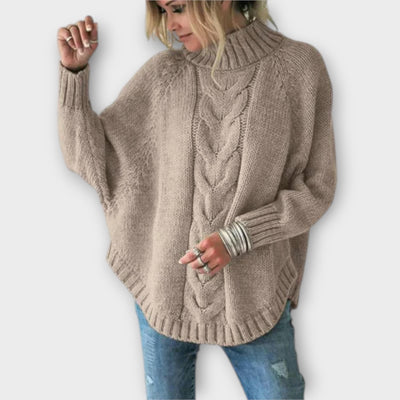 Talia | Strickpullover mit Zopfmuster