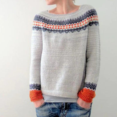 Selma | Zeitloser Waldmotiv-Pullover