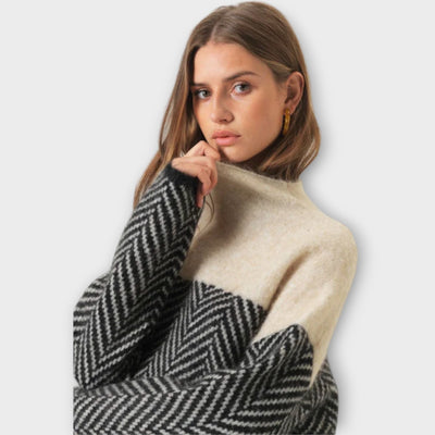 Isabelle | Klassischer Rollkragenpullover aus weichem Kaschmir