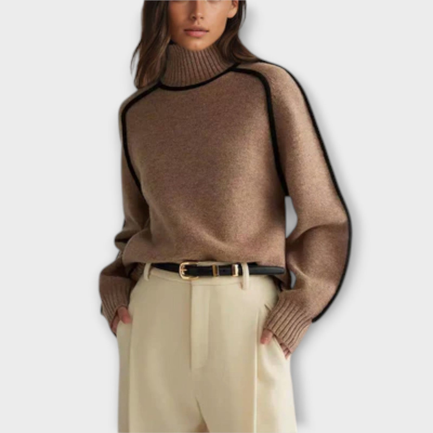 Victoria | Eleganter Rollkragenpullover