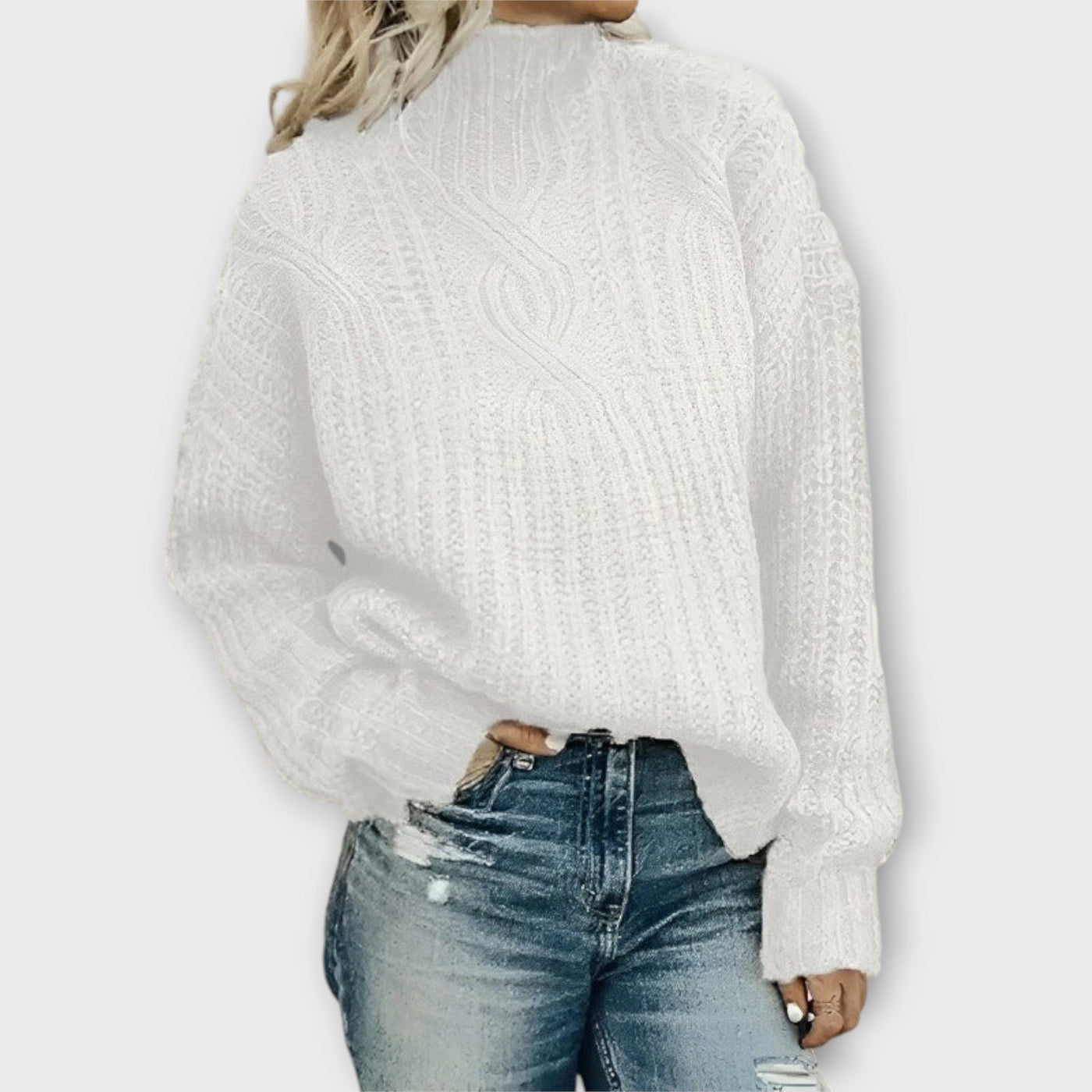 Alina | Kuscheliger Strickpullover